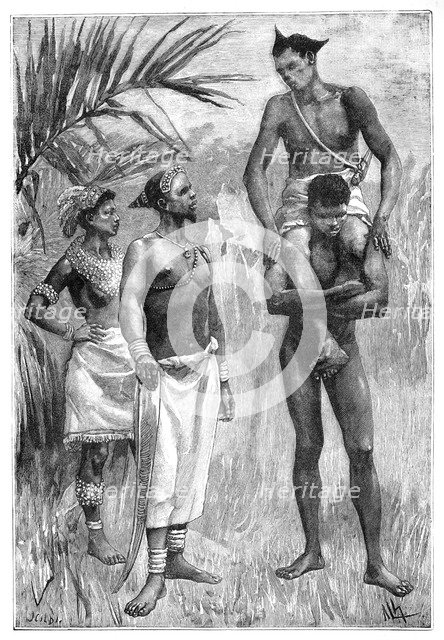 'Group of Ka-Lundas', 19th century. Artist: Unknown