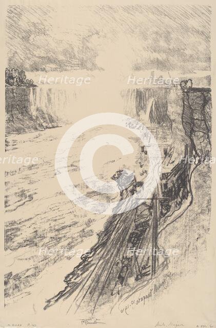 The Mystery of the Mist, 1910. Creator: Joseph Pennell.