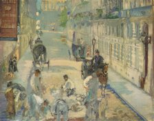 'Les Paveurs de la Rue de Berne', 1878. Artist: Edouard Manet.