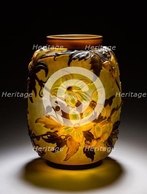 Vase. Creator: Emile Gallé (French, 1846-1904).