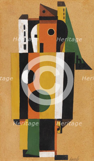 Encounter, 1925. Creator: Hoerle, Heinrich (1895-1936).