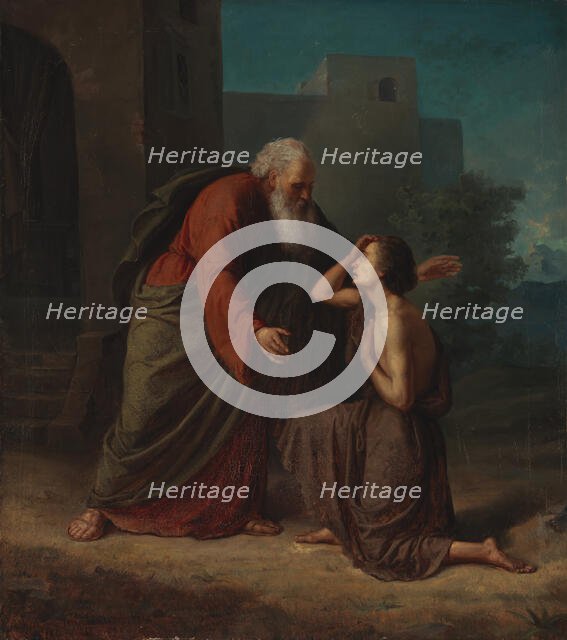The Return of the Prodigal Son, 1866. Creator: Karl Emanuel Jansson.