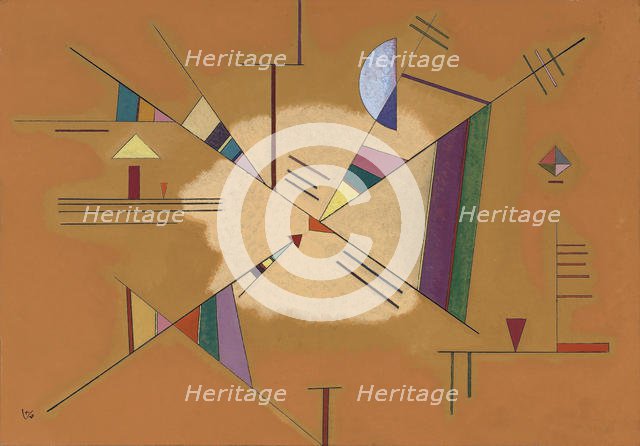 Diagonal, 1930. Artist: Kandinsky, Wassily Vasilyevich (1866-1944)