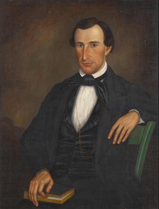 Portrait of Dr. Lewis D. Lyons, about 1855. Creator: Barton Stone Hays.