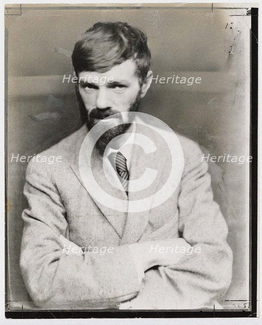 David Herbert Lawrence (1885-1930), End 1920s.