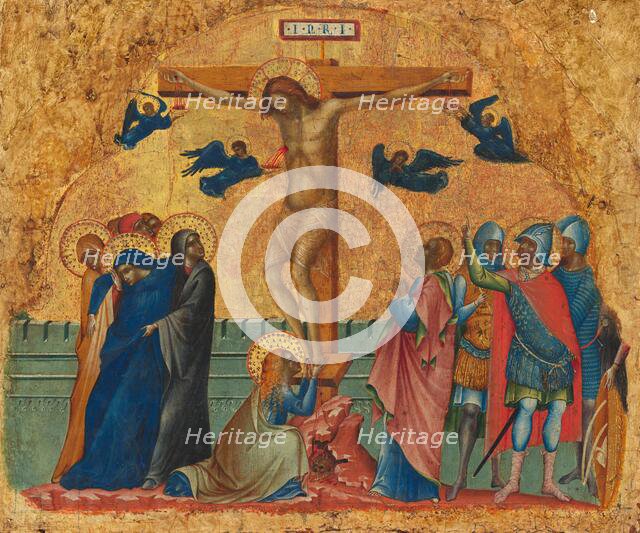 The Crucifixion, c. 1340/1345. Creator: Paolo Veneziano.