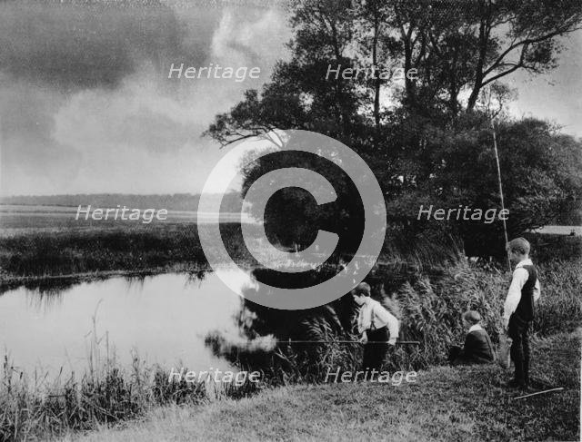 'An Anxious Moment', 1909. Creator: HC Wharton & Co.