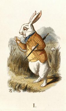 The White Rabbit, 1890.  Creator: John Tenniel.