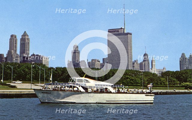 Wendella boat rides, Chicago, Illinois, USA, 1960. Artist: Unknown