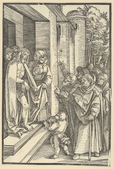 Ecce Homo, from Speculum passionis domini nostri Ihesu Christi, 1507. Creator: Hans Schäufelein the Elder.