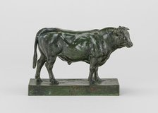 Small Bull, model n.d., cast 1874. Creator: Antoine-Louis Barye.
