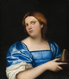 Portrait of a Young Woman as a Wise Virgin, c. 1510. Creator: Sebastiano del Piombo.