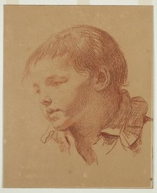 Head of a Boy, late 18th century. Creator: Jean-Baptiste Greuze.