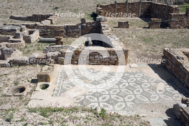 The House of the Dressed Animals, Thuburbo Maius, Tunisia. Artist: Samuel Magal