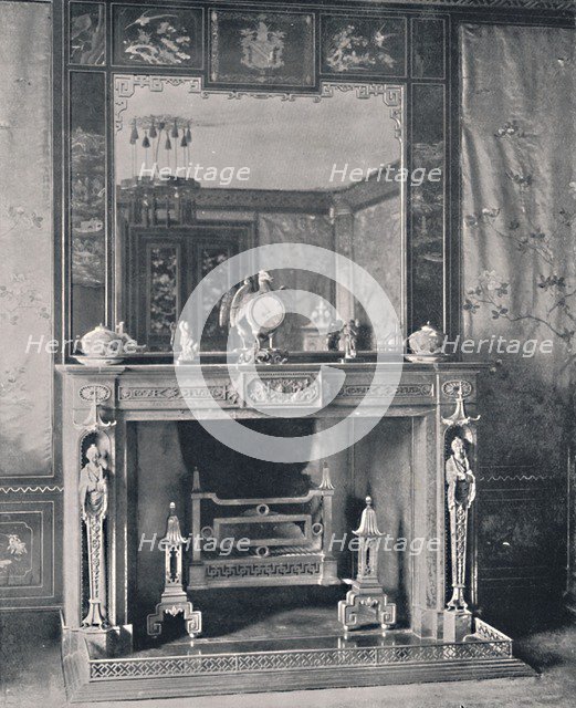 'Marble Mantelpiece', 1939. Artist: Unknown.