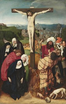 The Crucifixion, 1475. Creator: Gerard David.