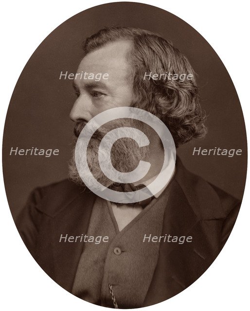 Joseph Durham, sculptor, 1878.Artist: Lock & Whitfield