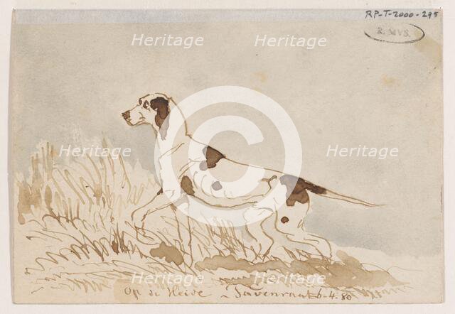 Hunt, 1880. Creator: Johannes Tavenraat.