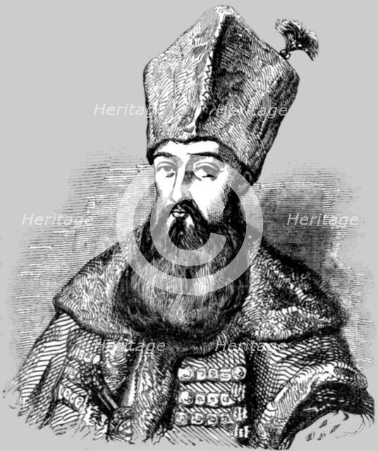 'The Hospodar of Wallachia', 1854. Creator: Unknown.