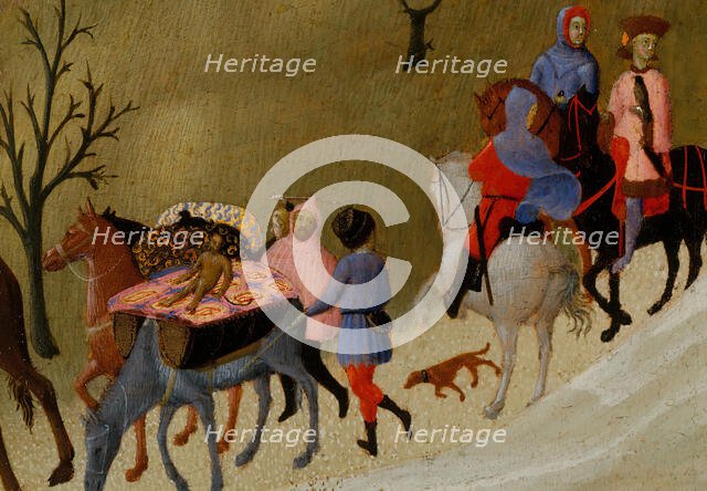 The Journey of the Magi, ca. 1433-35. Creator: Sassetta.
