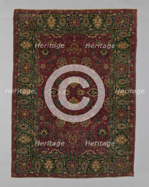 Rug, India, Late 15th/early 16th century. Creator: Unknown.