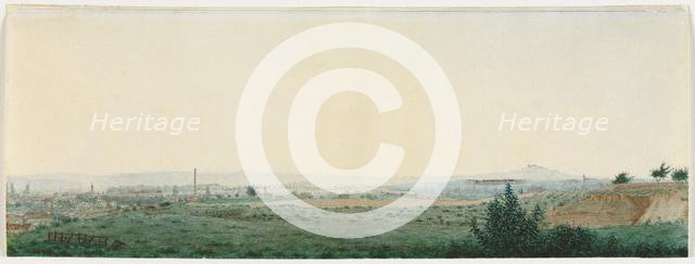 Landscape Near Paris, c. 1860. Creator: Léon Bonvin (French, 1834-1866).