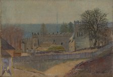 View of Strázky, 1890-1900. Creator: Ferdinand Katona.