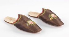 Slippers, American, 1835-49. Creator: Unknown.