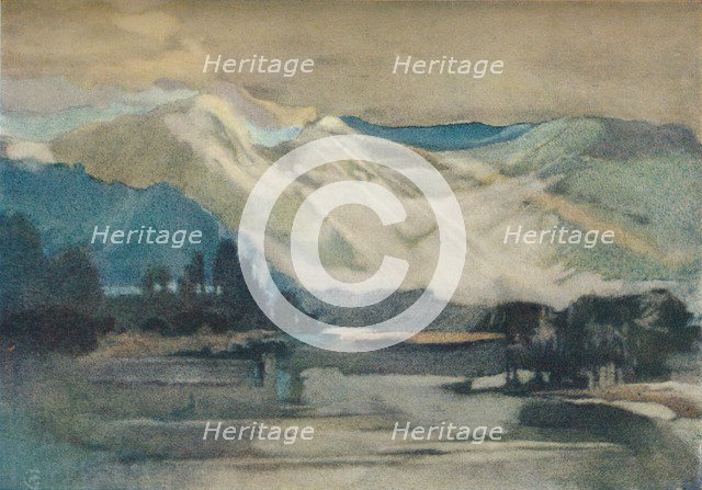 'On The Shuswap Lake', c1911. Artist: Charles John Collings.