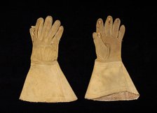 Gloves, American, 1862-64. Creator: Unknown.