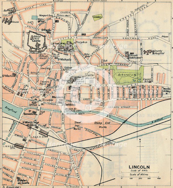 'Lincoln', c20th Century. Artist: John Bartholomew.