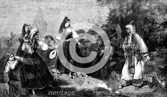 "The Last of the Abencerages", by H. Tidey..., 1862. Creator: Mason Jackson.