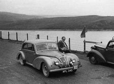 1949 AC 2 litre two door saloon. Creator: Unknown.