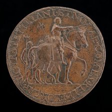 Orsini Riding [reverse], 1485/1495. Creator: Cristoforo Foppa.