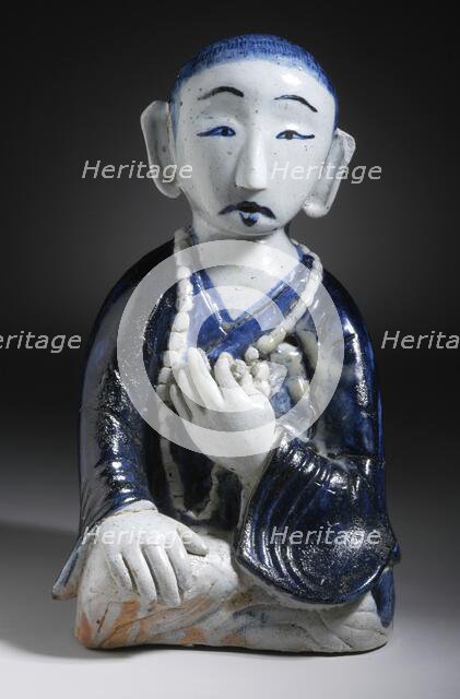 Seated Monk, 18th-19th century. Creator: Unknown.