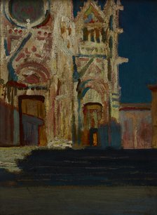 Cathedral in Sienna, 1904. Creator: Jan Stanislawski.