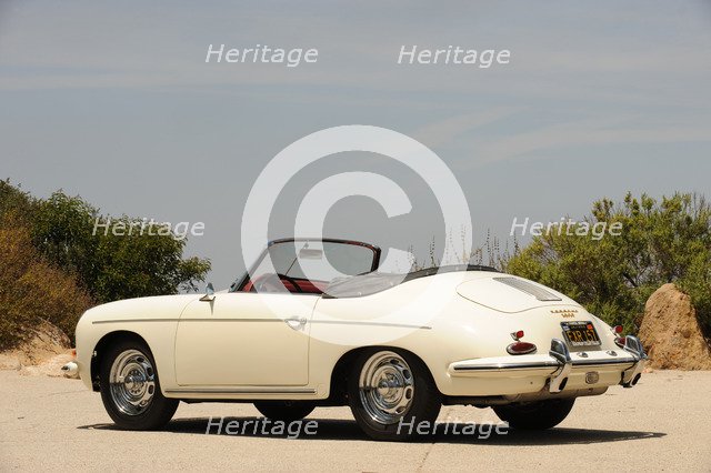 Porsche 356 1600 Super 1960. Artist: Simon Clay.