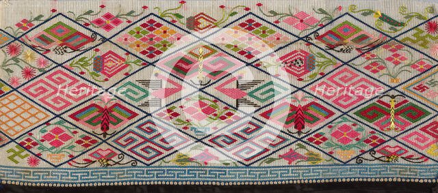 Band (from Woman's Trousers), China, 1875/1900. Creator: Unknown.