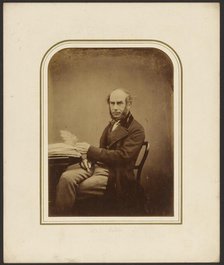 Robert Hudson, F.R.S., about 1855. Creator: Maull & Polyblank.