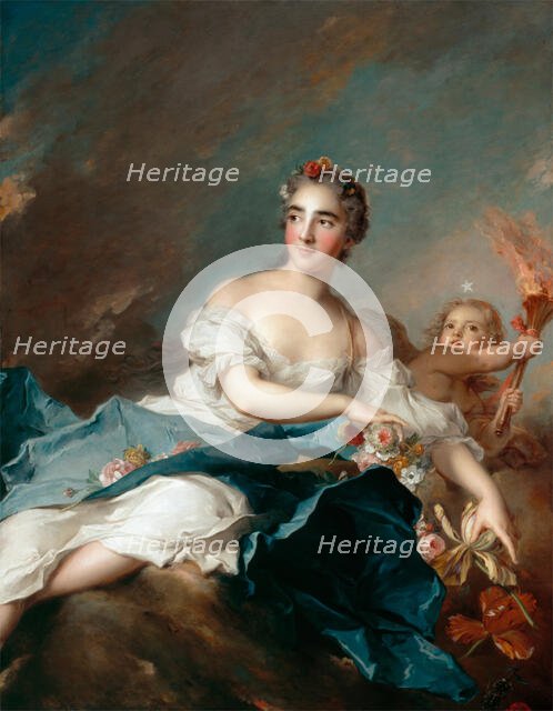 The Countess de Brac as Aurora, 1741. Creator: Jean-Marc Nattier.