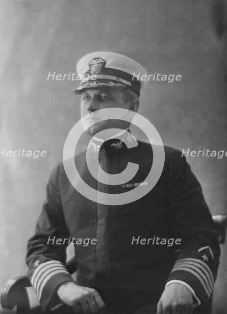 Captain Constein, portrait photograph, 1919 June 17. Creator: Arnold Genthe.