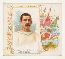 Patrick Fitzgerald, Go As You Please, from World's Champions, Second Series (N43) for Alle..., 1888. Creator: Allen & Ginter.