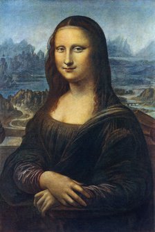 'Mona Lisa', c1505, (1912).Artist: Leonardo da Vinci