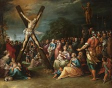 The Crucifixion of St. Andrew, c1620. Creator: Frans Francken II.