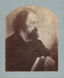 Alfred, Lord Tennyson, 1865. Creator: Julia Margaret Cameron.
