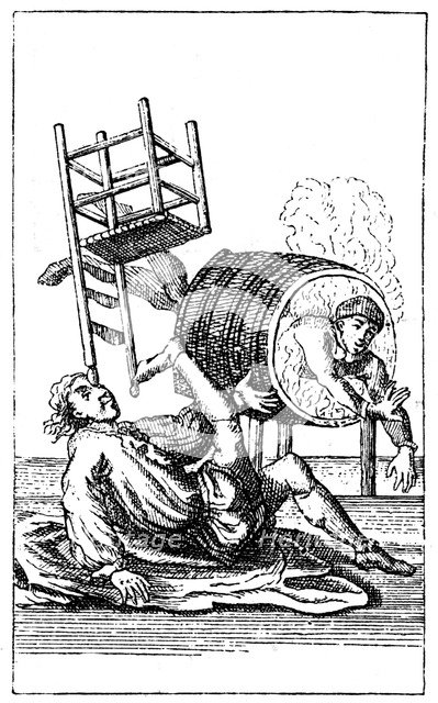 Acrobat Exercise, (1885). Artist: Unknown