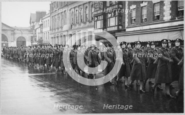 Blue Boar Row, Salisbury, Wiltshire, 1941-1943. Creator: Royal Air Force.