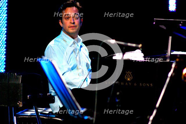 Jason Rebello, Brecon Jazz Festival, Powys, Wales, 2007. Artist: Brian O'Connor