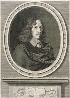 Jean Chapelain, 1655. Creator: Robert Nanteuil.