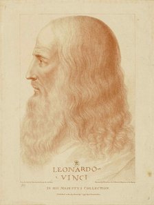 Leonardo da Vinci, 1795. Creator: Bartolozzi, Francesco (1728-1813).